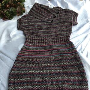 Rue 21 sweater dress with beautiful neck line.